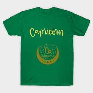 Capricorn zodiac sign, The Goat, Astrology, Horoscope T-Shirt